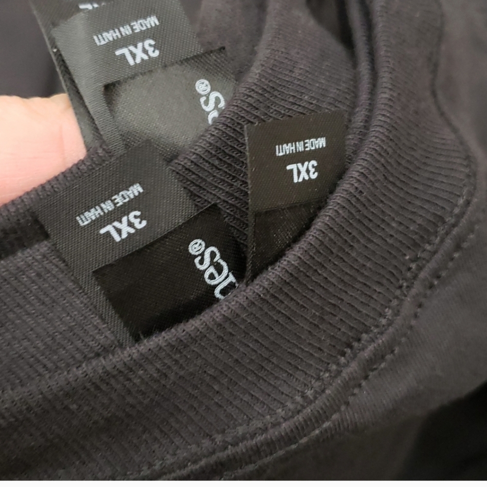 Set 11 3xl Black tshirt